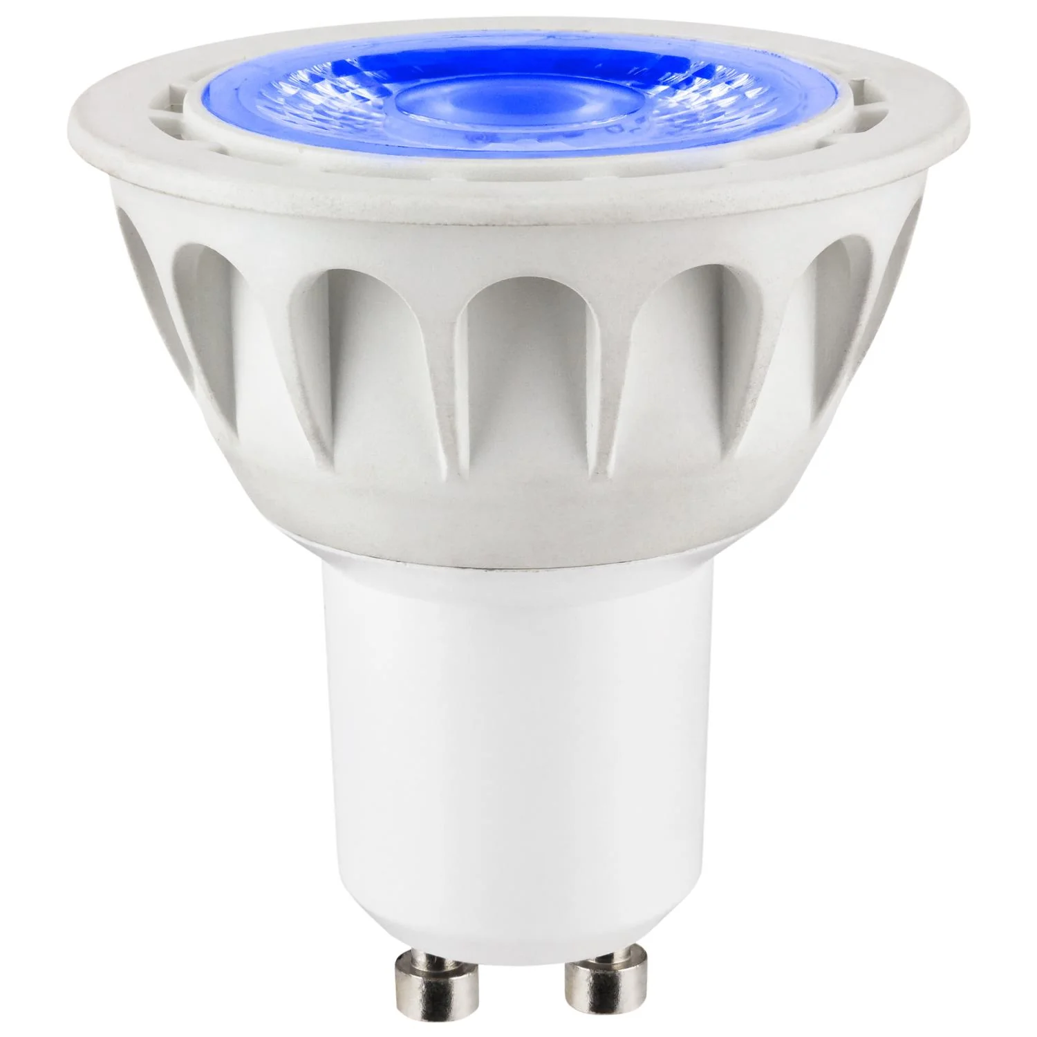 Sunlite 80520-SU LED PAR16 Light Bulb, 3 Watts (25W Equivalent), GU10 Base, 15,000 Hour Lifespan, 40 Degree Beam Angle Party Bulb, Blue 1 Pack - Cheap-Us