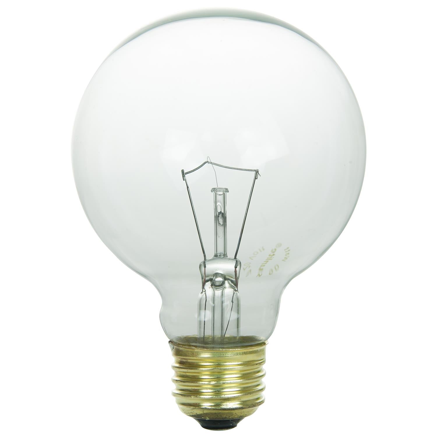 Sunlite 25 Watt G25 Globe, Medium Base, Clear - Cheap-Us