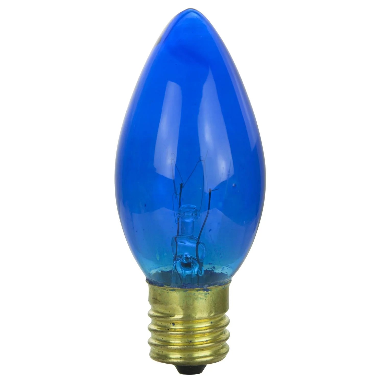 25 Pack Sunlite 7C9/TB 7 Watt C9 Lamp Intermediate (E17) Base Blue - Cheap-Us