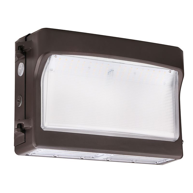 Westgate X-Gen Cut-Off Wall Pack With 20% Ambient Light Adj. 100/80/60W 30/40/50K Pc Lens Bronze, Outdoor Lighting, 60W/80W/100W, 130 Lumens/W, 30K/40K/50K, Brown Finish, 0-10V - Cheap-Us