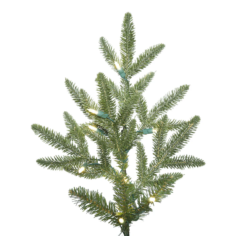 Vickerman 6.5' Deluxe Fraser Fir Artificial Christmas Tree with 700 Warm White LED Lights - Cheap-Us
