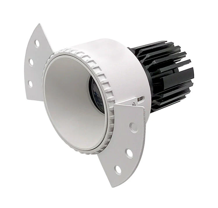 Westgate 4 LED Trimless Recessed Lights, Residential Lighting, 10W, 700 Lumens, 3000K, Clear Finish, TRIAC LED Dimmer - Cheap-Us