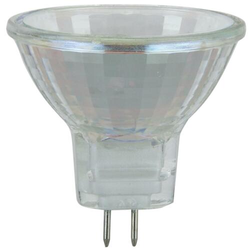 Sunlite MR11 Halogen Reflector, 10 Watt, 30° Narrow Flood, 12 Volt, Dimmable, GU4 Base, Cover Guard (6 Pack) - Cheap-Us