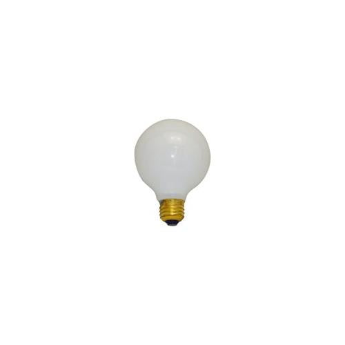 Bulbrite 25G25WH3 25 Watt Incandescent G25 Globe, Medium Base, White - Cheap-Us