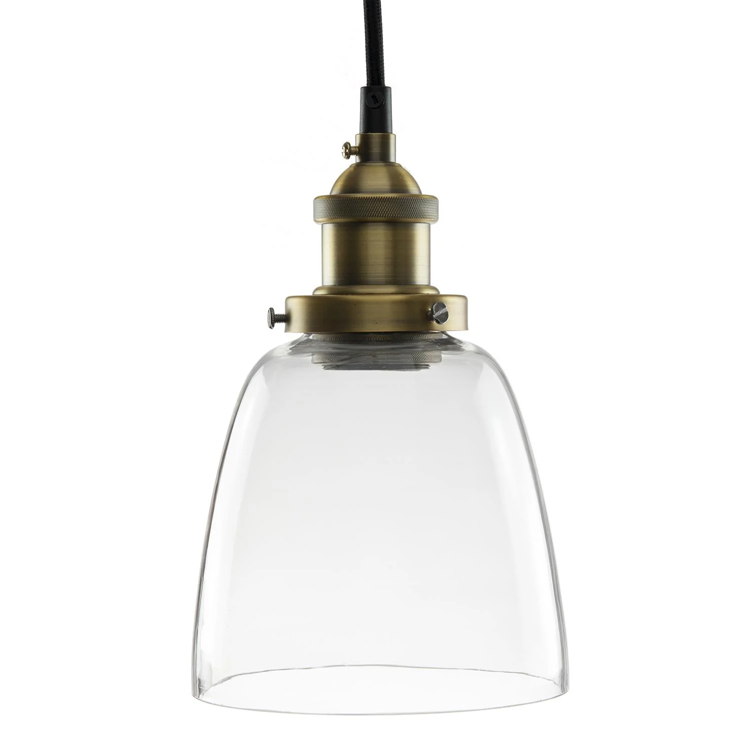 Sunlite Clear Acrylic Copper Bronze Antique Style Pendant Fixture - Cheap-Us
