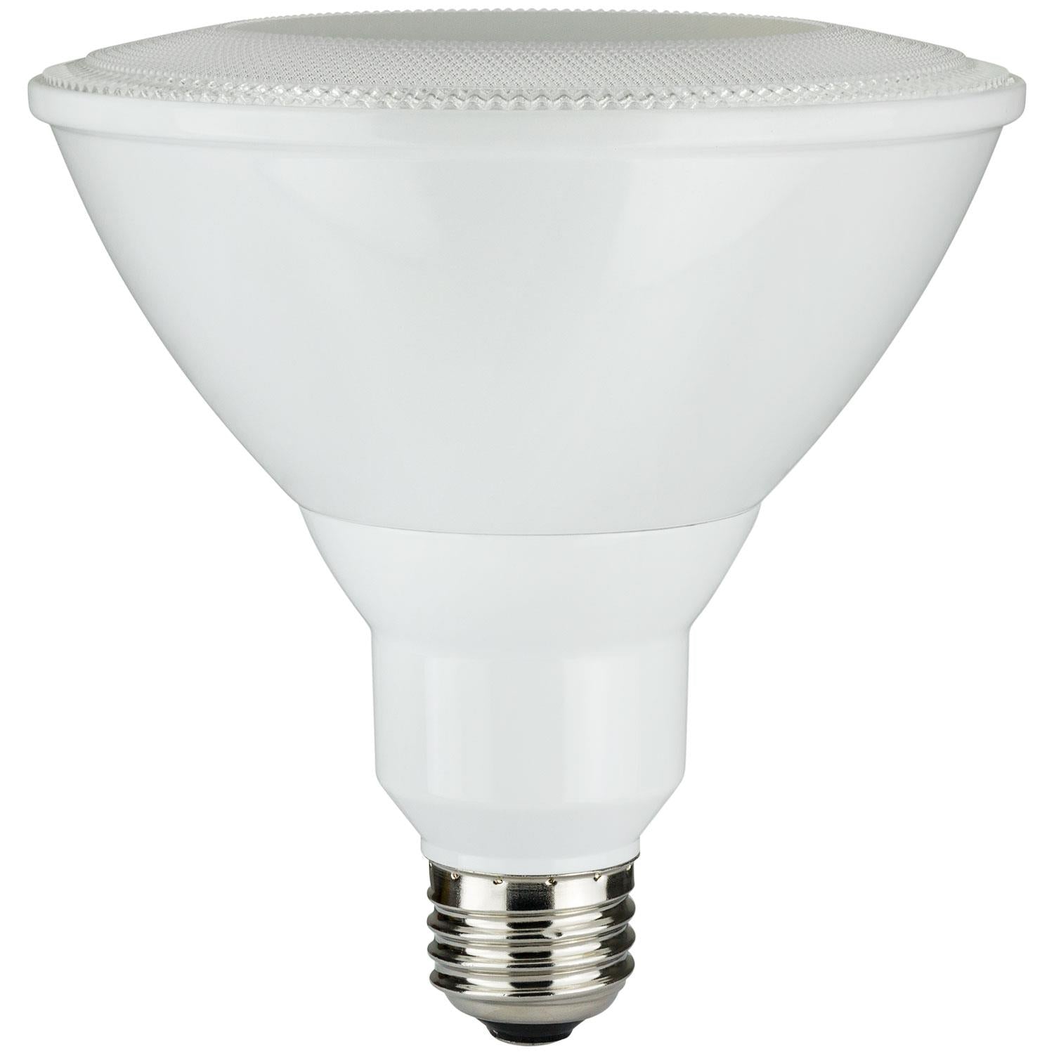 Sunlite LED PAR38 Reflector HE Series 17.5W (85W Equivalent) Light Bulb Medium (E26) Base, Warm White - Cheap-Us