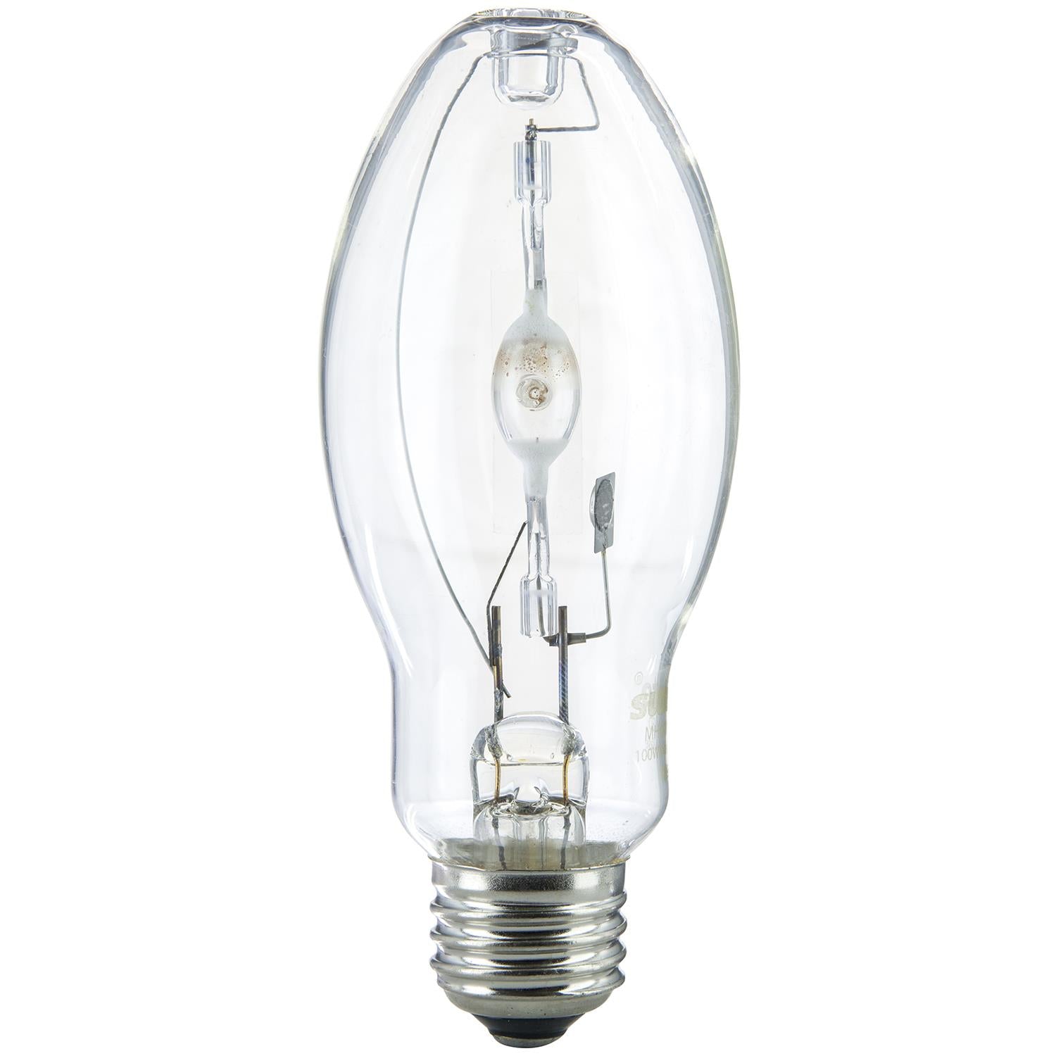 Sunlite 100 Watt Metal Halide, Medium Base, Pulse Start, Uncoated - Cheap-Us
