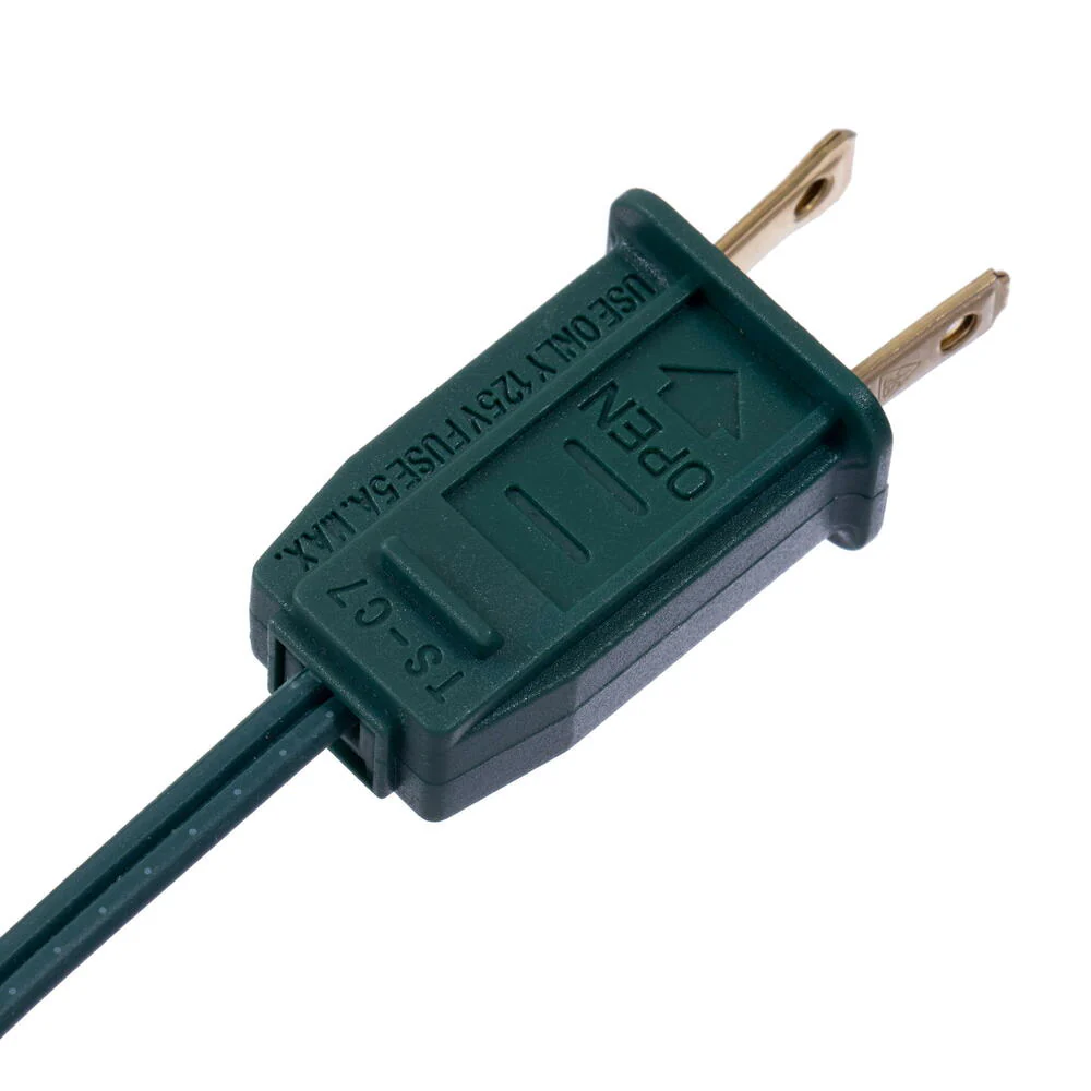 Vickerman 15 lights x 15' Warm White LED G45 Glass Flame Tip light set. 6