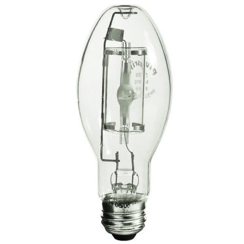 SYLVANIA 64587 - 50 Watt - E17 - Pulse Start - Metal Halide Protected Arc Tube - 3000K - ANSI M110/O - Medium Base - Universal Burn - MP50/U/MED - Cheap-Us