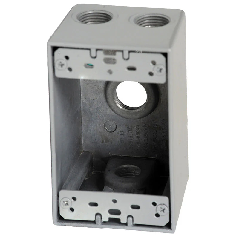 Westgate 1/2” Trade Size, 4 Outlet Holes, 23.8 Cu. In., Electrical Products, Gray Finish - Cheap-Us