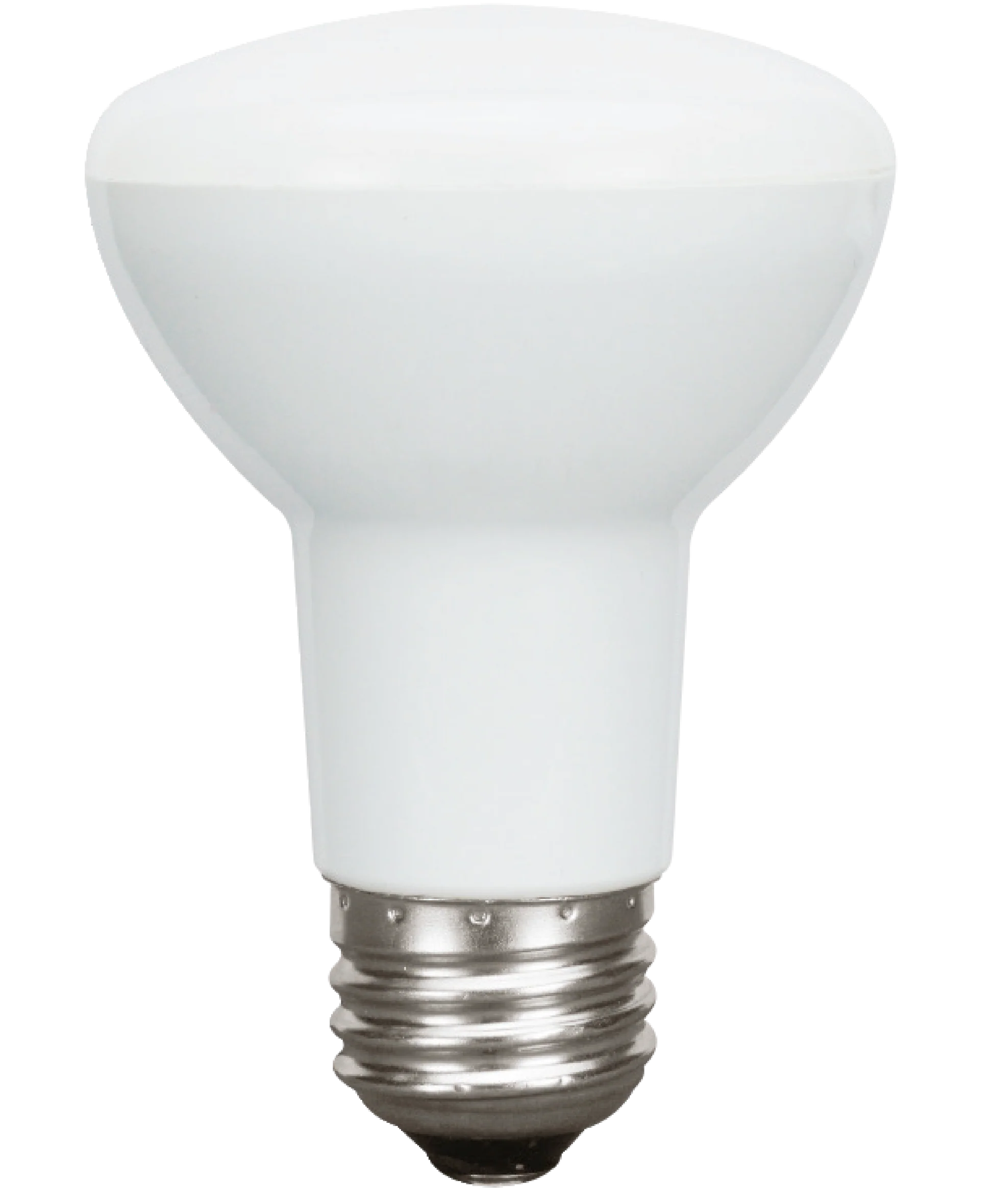 Luxrite LED BR20 Light Bulb, 6.5W, 460 Lumens, 2700K - Warm White, 80 CRI, Frosted White Finish, Dimmable (LR31840) - Cheap-Us