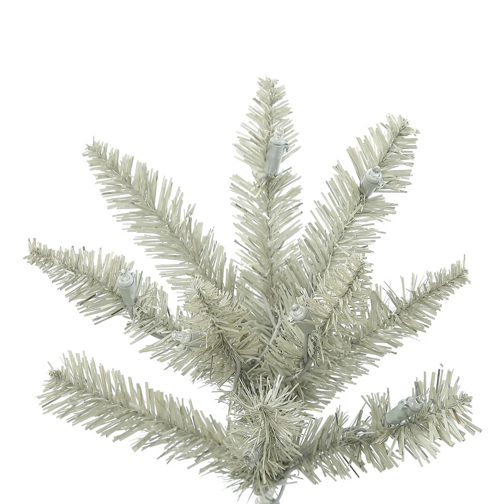 Vickerman 14' Platinum Fir Artificial Christmas Tree Unlit - Cheap-Us