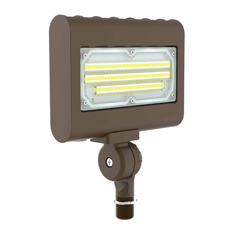 Westgate Flood/Area Light,T 120-277V, Outdoor Lighting, 10W/15W/20W/30W, 130 Lumens/W, 4000K, Bronze 0~10V Dimmable - Cheap-Us