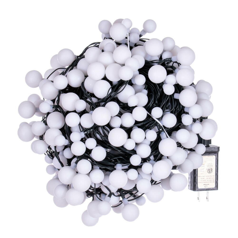 Vickerman 400 Light Multicolor LED Indoor/Outdoor Three Size Cherry Light Set. - Cheap-Us