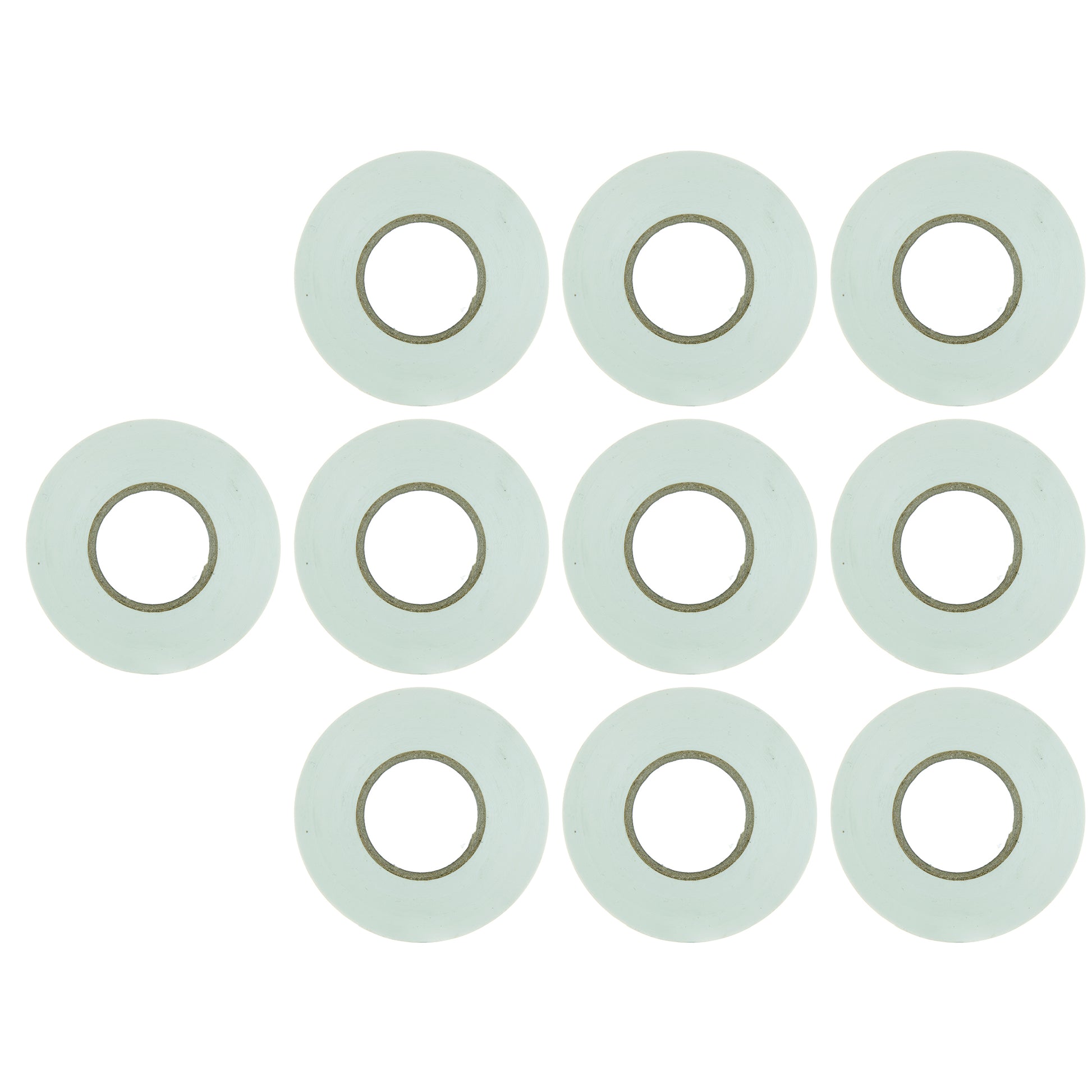 Sunlite 41325-SU 10-Pack PVC Electrical Tape, 60 Feet x 0.75 Inches, For Splicing, Protecting, and Insulating Wires, Abrasion Resistant, Flame Retardant, Weatherproof, UL Listed, White - Cheap-Us