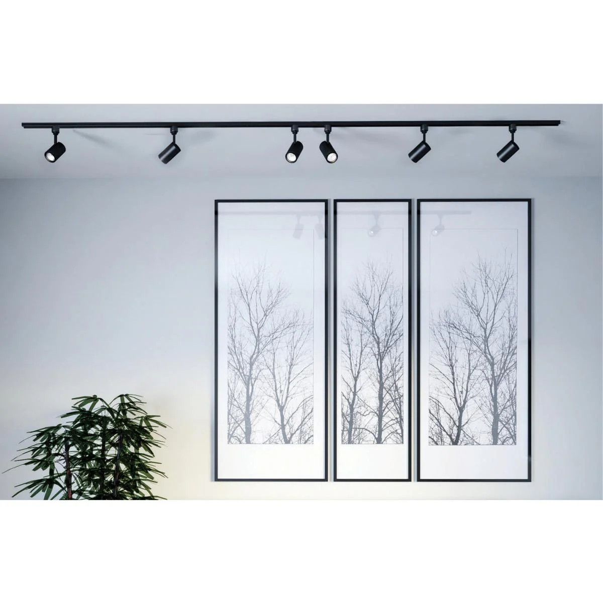 TH432 12W LED TRACK HEAD BARREL LED 12W Track Head - Barrel - Black Finish - 24 Degree Beam - Cheap-Us