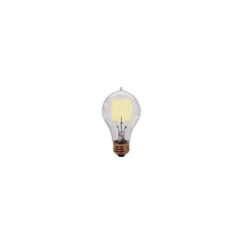 Bulbrite NOS25-VICTOR-6PK 25 Watt Nostalgic Incandescent Edison A19, Quad Loop Filament, Medium Base, Antique, 6-Pack - Cheap-Us