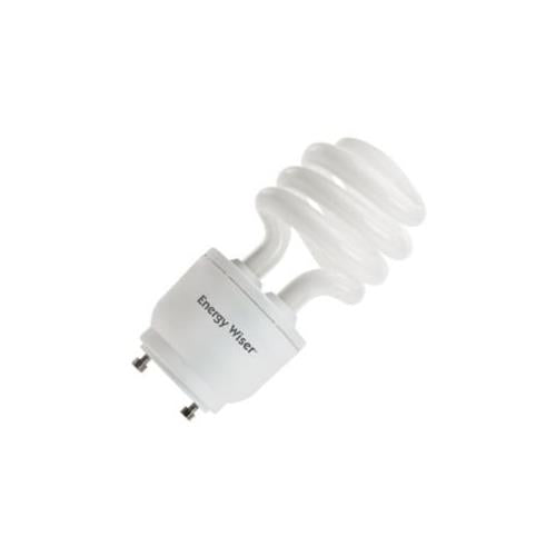Bulbrite CF18WW/GU24/DM 18 Watt Energy Wiser Dimmable Compact Fluorescent T3 Coil, Twist and Lock GU24 Base, Warm White, 75 Watt Equivalent - Cheap-Us