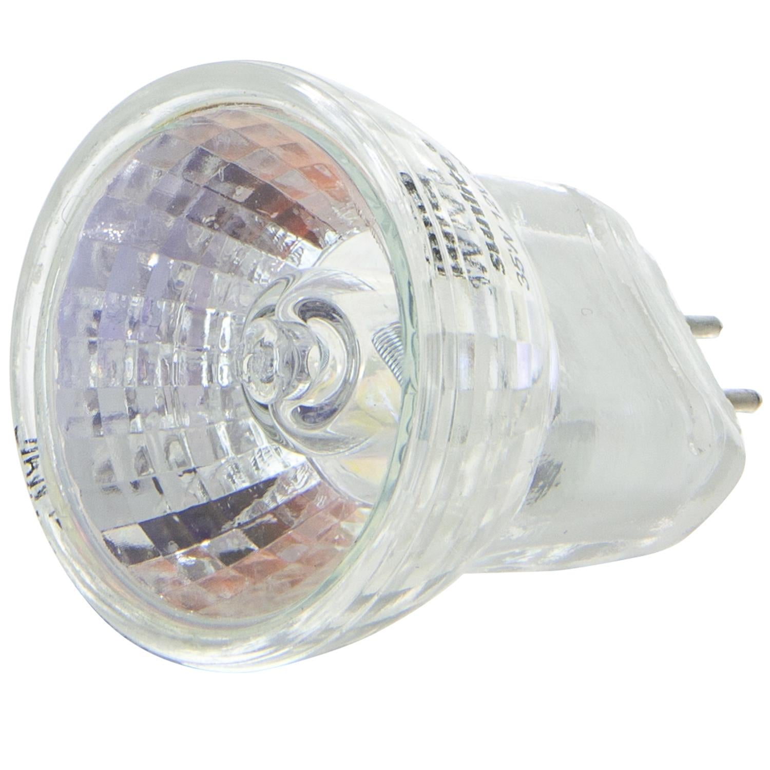 Sunlite 35 Watt, 36° Flood, MR8 Mini Reflector with Cover Guard, G4 Bi-Pin Base - Cheap-Us