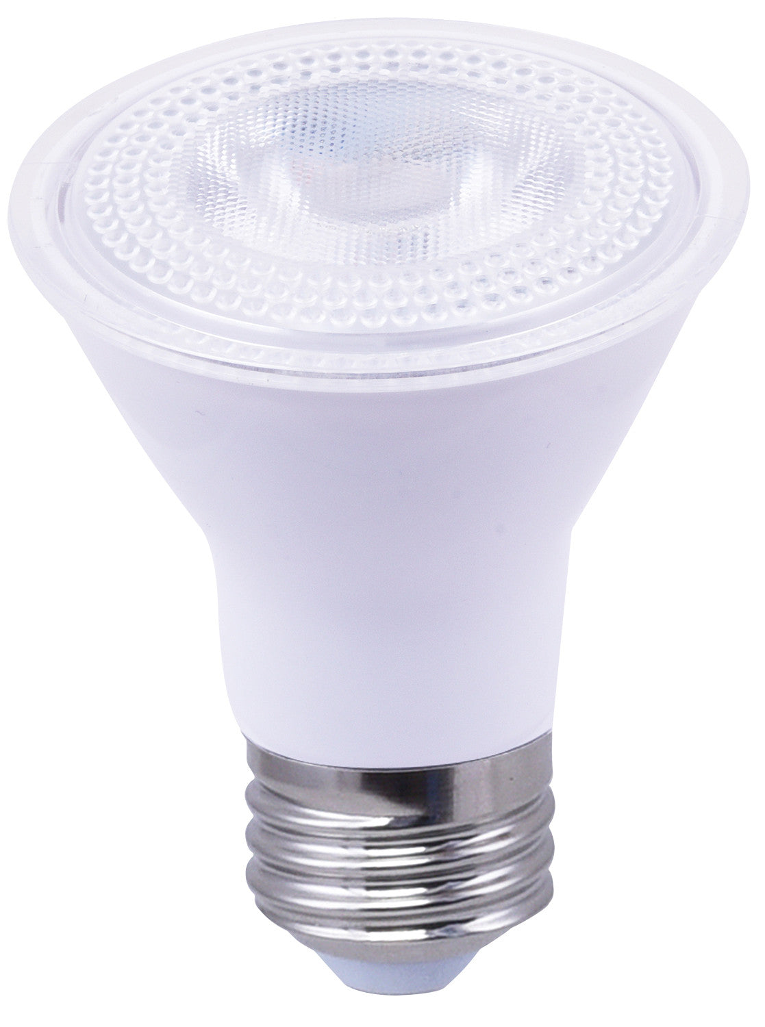 Luxrite LED PAR20 Spotlight Light Bulb, 7W, 500 Lumens, 4000K - Cool White, 80 CRI, White Finish, Dimmable (LR31603) - Cheap-Us