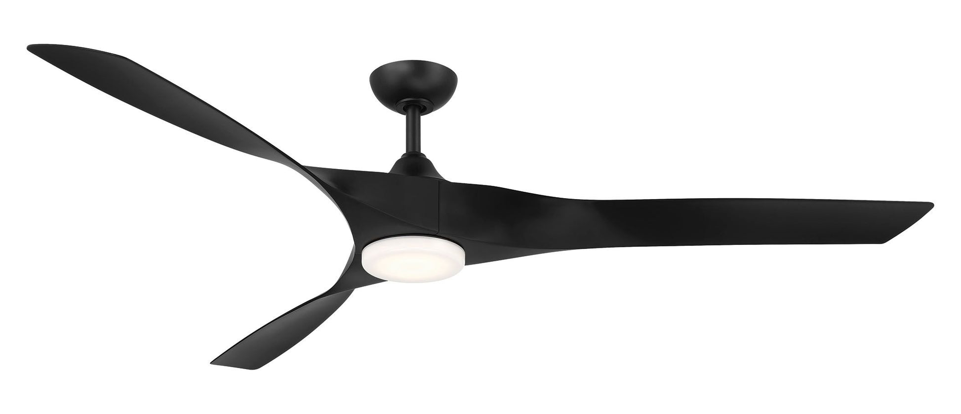 Wind River Fans Willow Indoor/Outdoor Smart Ceiling Fan, 17/18Watts, 120V, 3000K - Cheap-Us