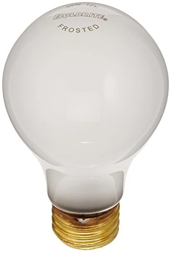 Bulbrite 50A19F/12 50 Watt Incandescent A19 Bulb, Medium Base, Frost, 2-Pack - Cheap-Us