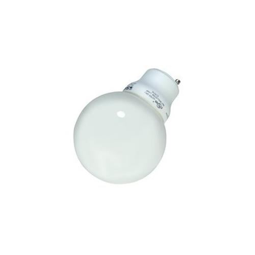 Bulbrite CF15G25/GU24 15 Watt Covered Compact Fluorescent G25 Globe, Twist and Lock GU24 Base, Warm White, 60 Watt Equivalent - Cheap-Us