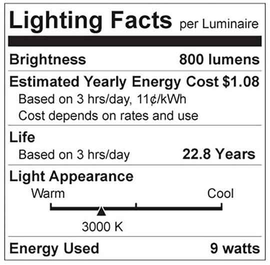 Luxrite LED A19 Light Bulb, E26 - Medium Base, 9W, 3000K - Soft White, 800 Lumens, 80 CRI, Frost Finish, Dimmable, Pack of 4 (LR21426) - Cheap-Us