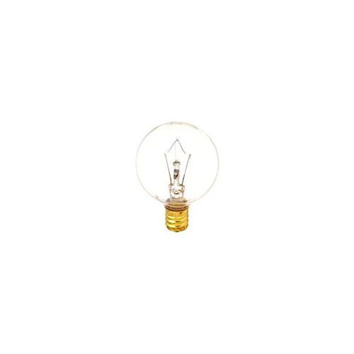 Bulbrite 25G12CL 25 Watt Incandescent G12 Globe, Candelabra Base, Clear - Cheap-Us