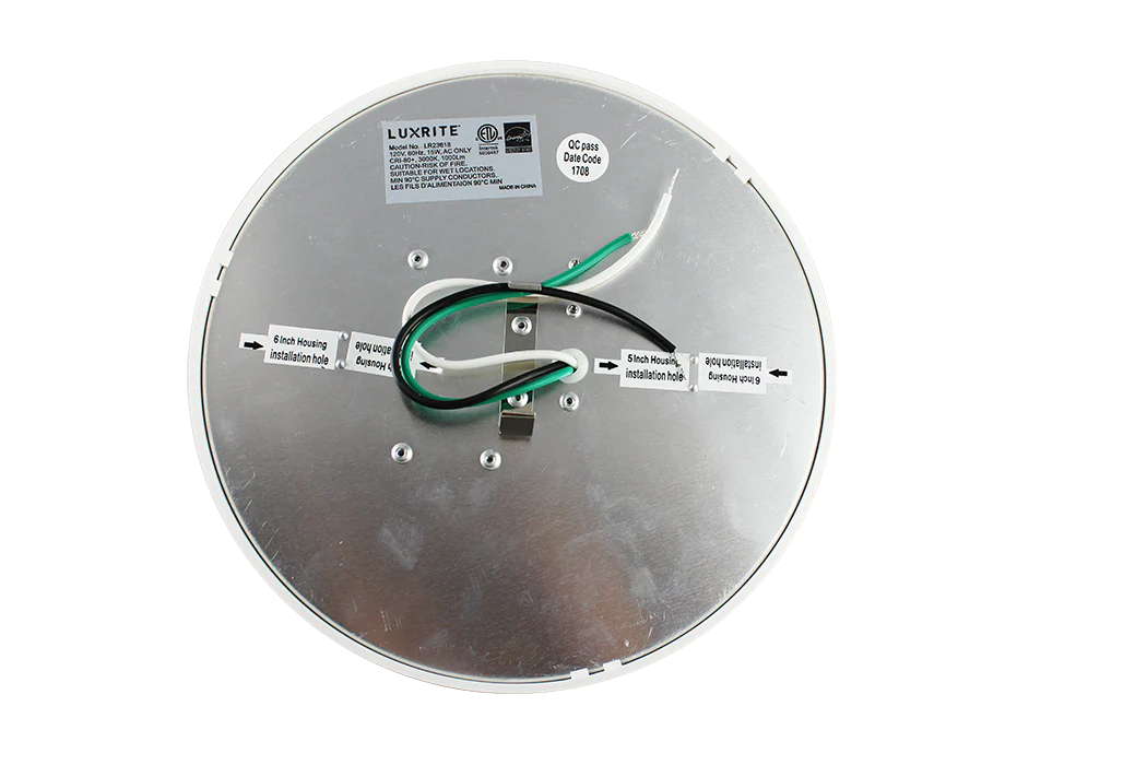 Luxrite Surface Mount LED15/SLIM7/30K/W/RD 3000K Soft White - Cheap-Us