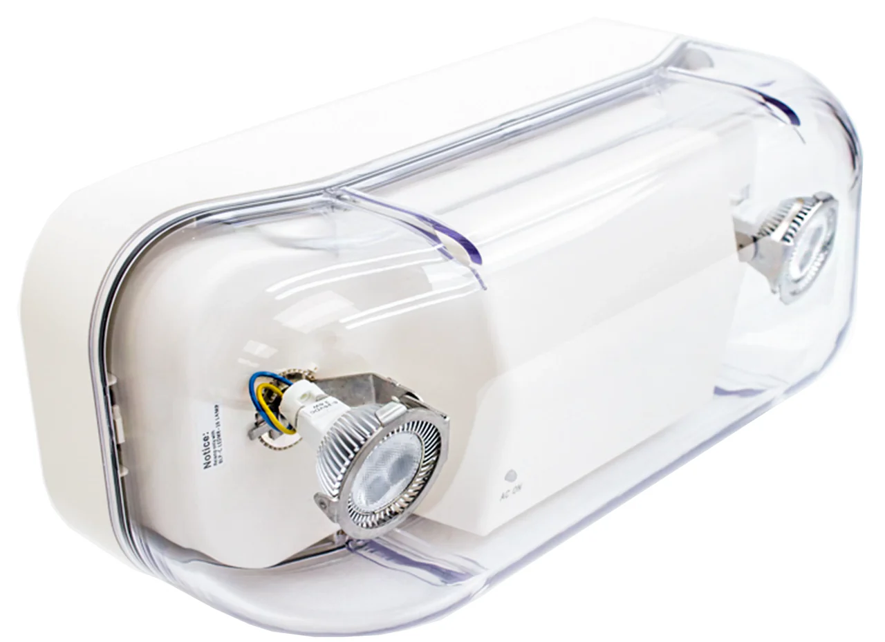 Westgate Nema 4X Rated LED Emergency Light, 6V, 36W, Black, LED Exit & Emergency Lighting, 36W - Cheap-Us