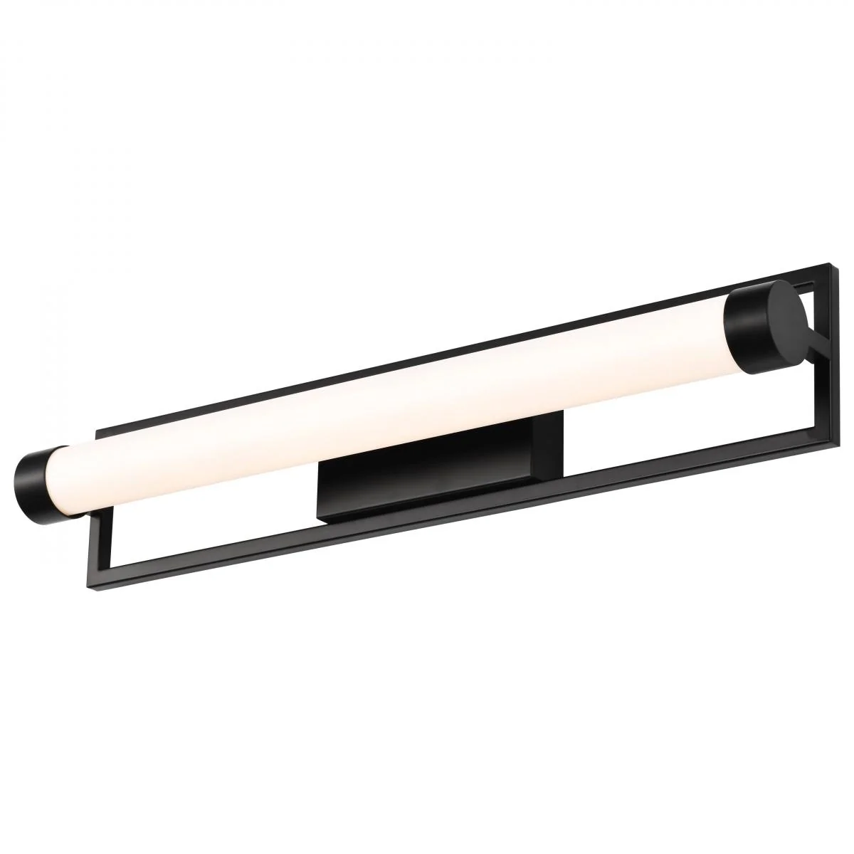 62-668 CANAL LED MEDIUM VANITY Canal LED Medium Vanity; Matte Black Finish; White Acrylic Lens - Cheap-Us