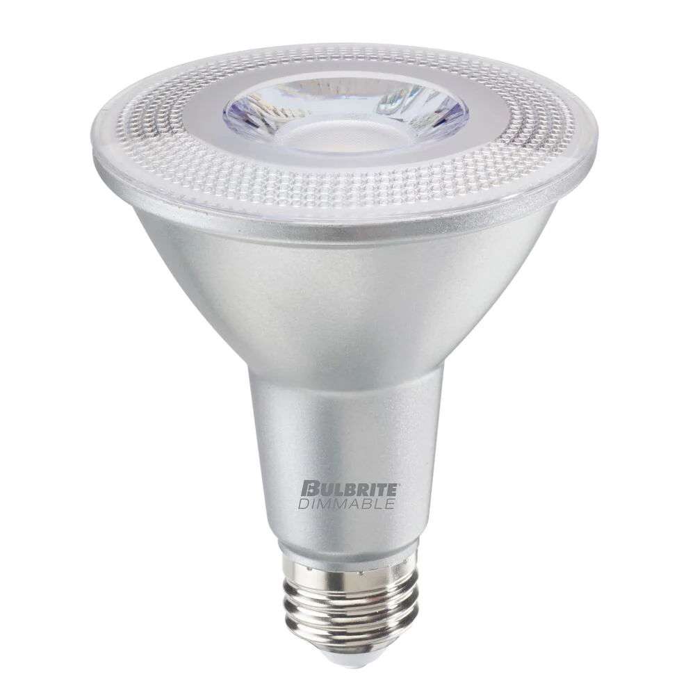 Bulbrite Pack of (6) 10 Watt Dimmable Narrow Flood PAR30LN Medium (E26) LED Bulb - 800 Lumens, 3000K, and 80 CRI - Cheap-Us