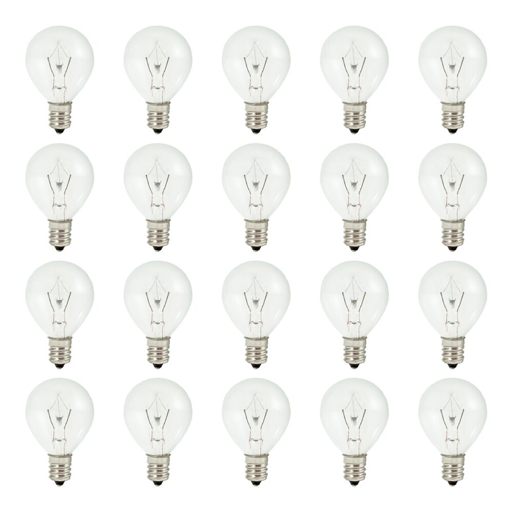 Bulbrite Pack of (20) 40 Watt Dimmable Clear G11 Krypton Light Bulbs with Candelabra (E12) Base - Cheap-Us
