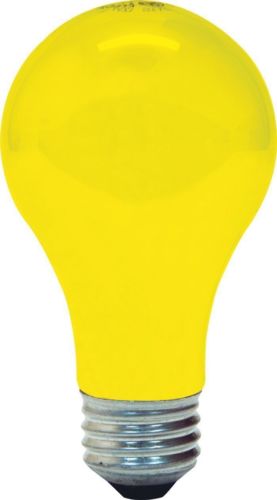 GE 97495 Yellow Bug Lite A19 Bulb, 60-Watt, - Cheap-Us