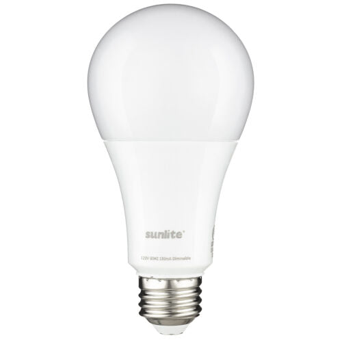 Sunlite 82107 LED A21 Light Bulb, 20 Watts (150w Equivalent), 2550 Lumens, Medium E26 Base, 120-227 Multi-Volt, Non-Dimmable, UL Listed, 5000K Super White, Pack of 6 - Cheap-Us