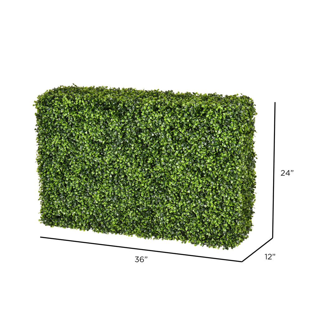 Vickerman Artificial Green Boxwood Hedge. - Cheap-Us