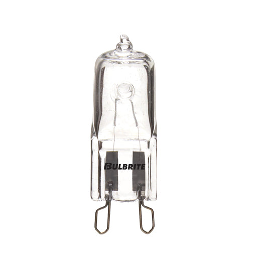 Bulbrite Q50G9/120 50 Watt Dimmable Halogen JC T4 Capsule Bulb, 120 Volt, Flat Pin G9 Base, Clear - Cheap-Us