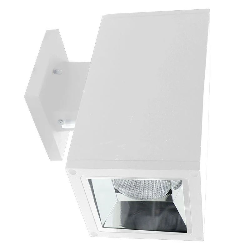 Westgate 5In Sq Wall Cyl. Down Light 20W 30K/40K/50K Dual Dim. - White, Outdoor Lighting, 20W, 1600 Lumens, 30K/40K/50K, White Finish, TRIAC Dimming+0-10V - Cheap-Us