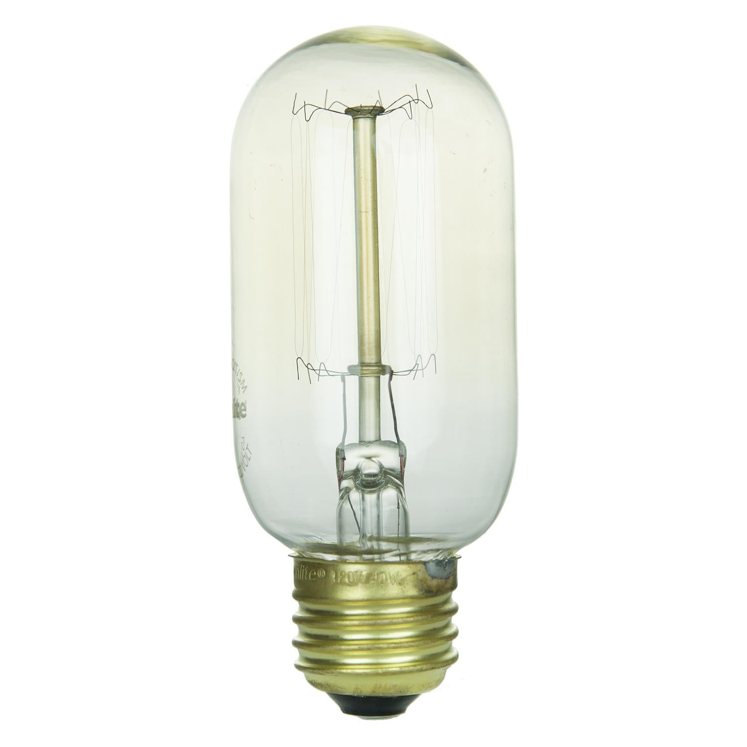 Sunlite 40 Watt Antique Radio Style T14, Medium Base, Smoke, 3 Pack - Cheap-Us