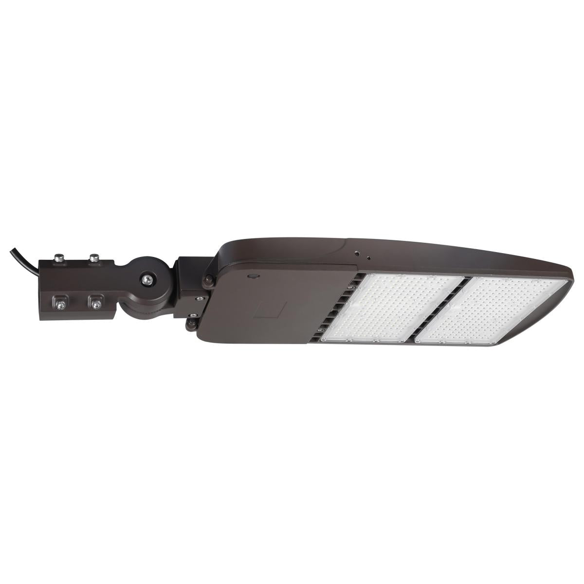 Satco Nuvo LED Area Light Type III/IV/V, 100W/150W/200W/240W/300W, Bronze Finish, 5000K, 120-277V/277-480V - Cheap-Us