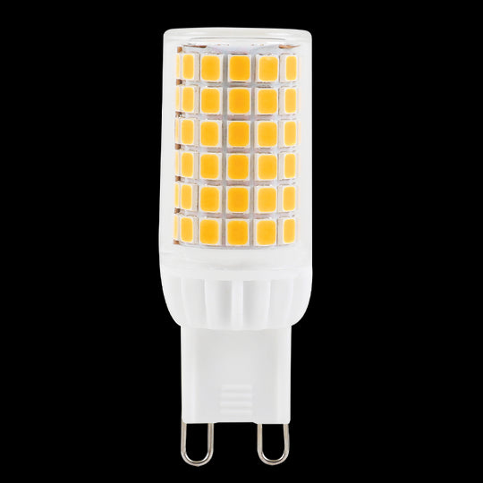 Luxrte LED G9  Light Bulb, 5W, 500 Lumens, 3000K - Soft White, Clear Finish, 80 CRI, Dimmable (LR24671) - Cheap-Us