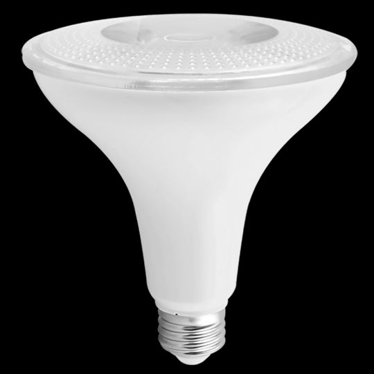 Luxrite LED PAR38 Spotlight Light Bulb, 15W, 1250 Lumens, 5000K - Bright White, 80 CRI, White Finish, Dimmable, Pack of 5 (LR31619) - Cheap-Us