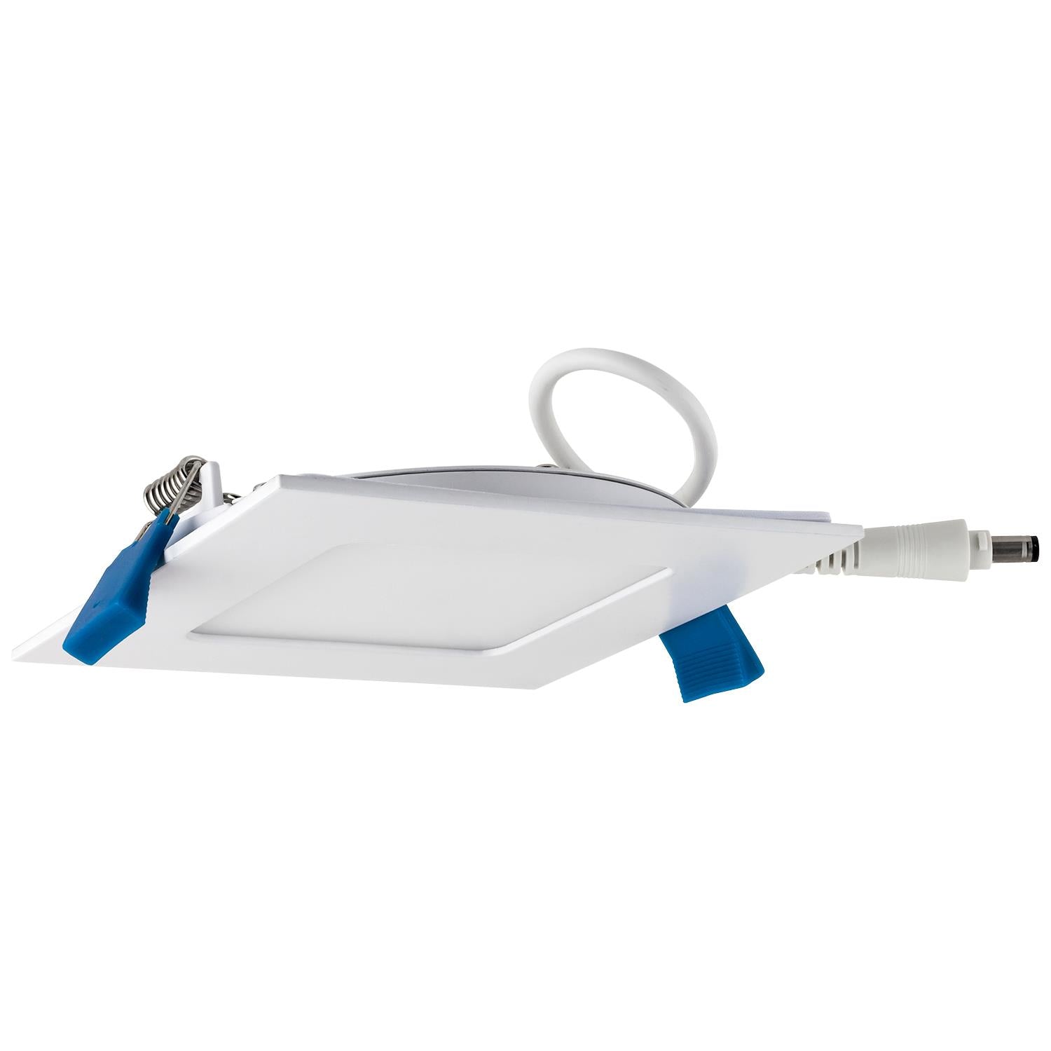 Sunlite 82057-SU LED Square Slim Downlight Retrofit Fixture, 4 Inch, 10 Watt, Dimmable, 650 Lumen, 50K - Super White - Cheap-Us