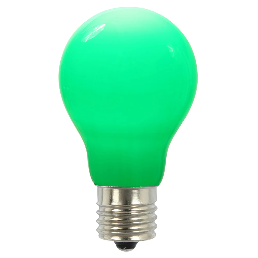 Vickerman A19 Green Ceramic Glass LED Replacement Bulb - Cheap-Us