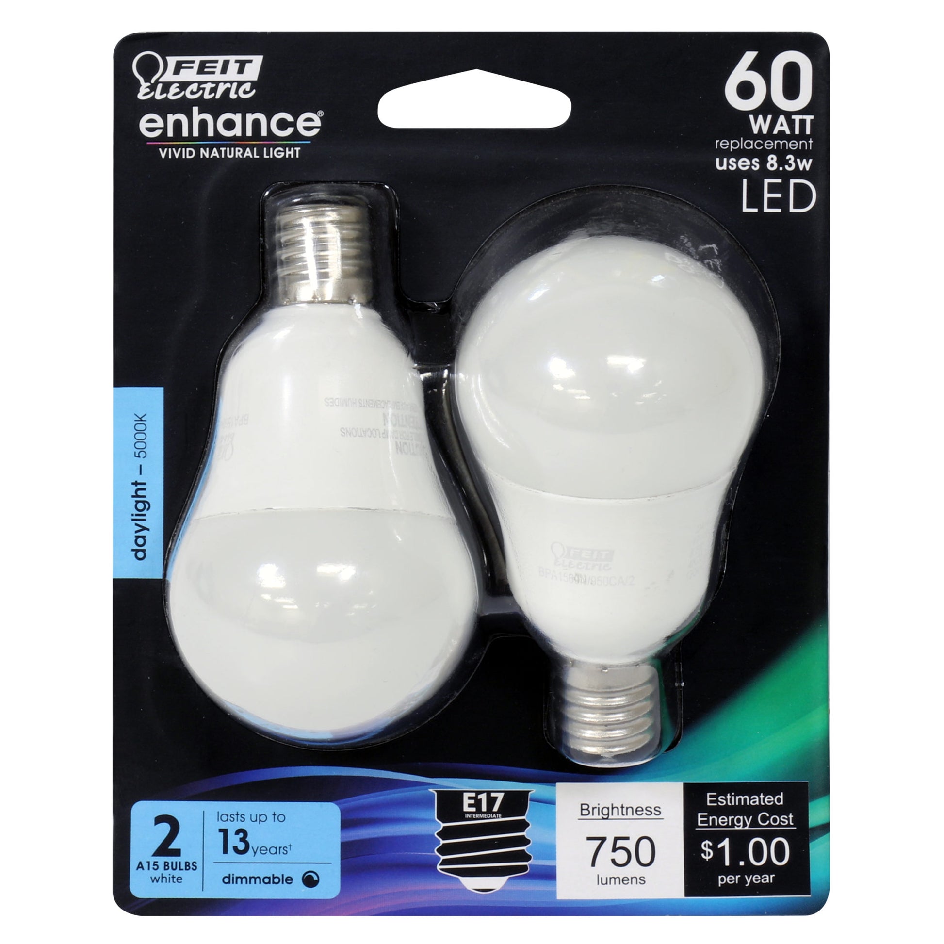 750 Lumen 5000K Dimmable A15 LED - Cheap-Us