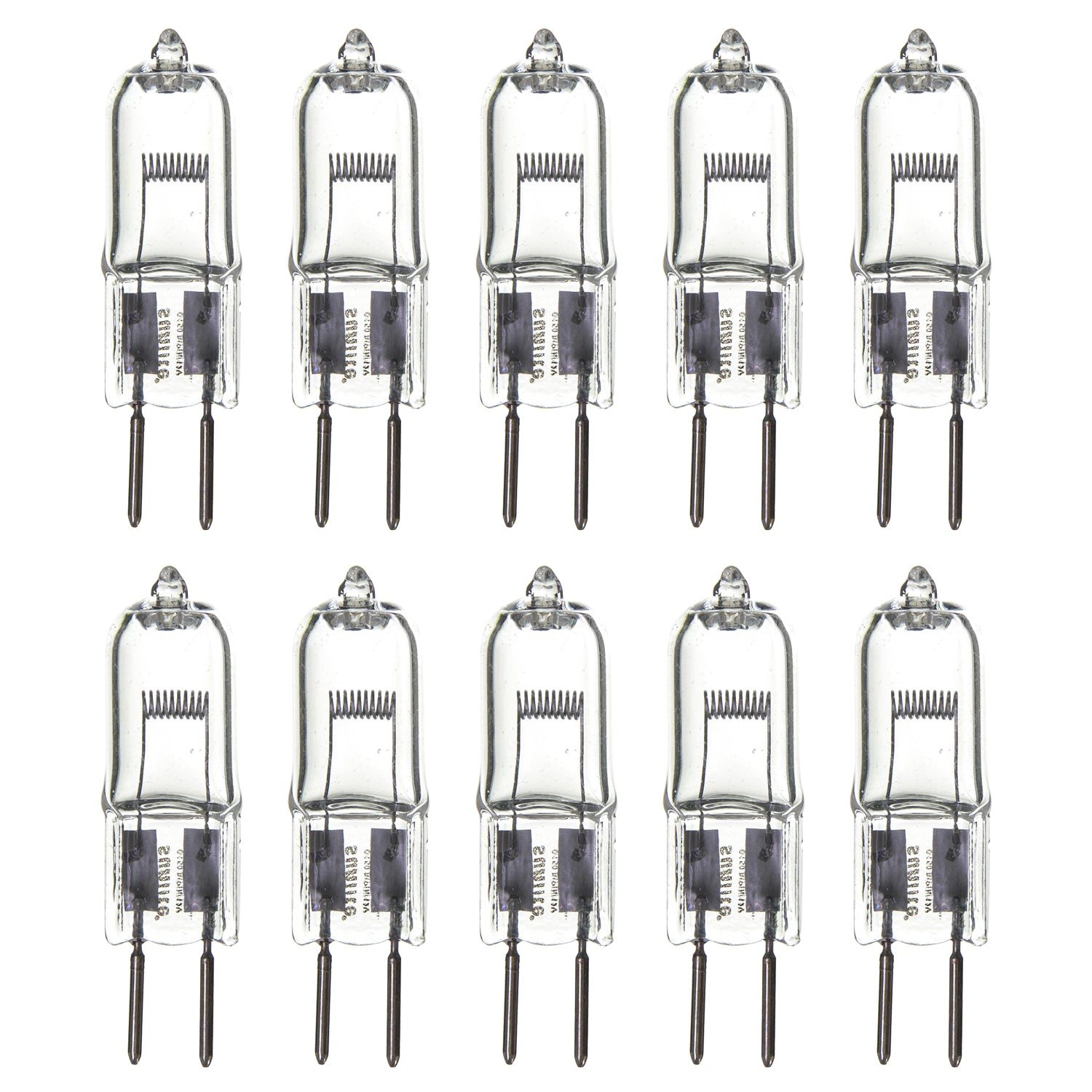 Sunlite 150 Watt, Single Ended T3.5, GY6.35 Bi-Pin Base, Frost - Cheap-Us
