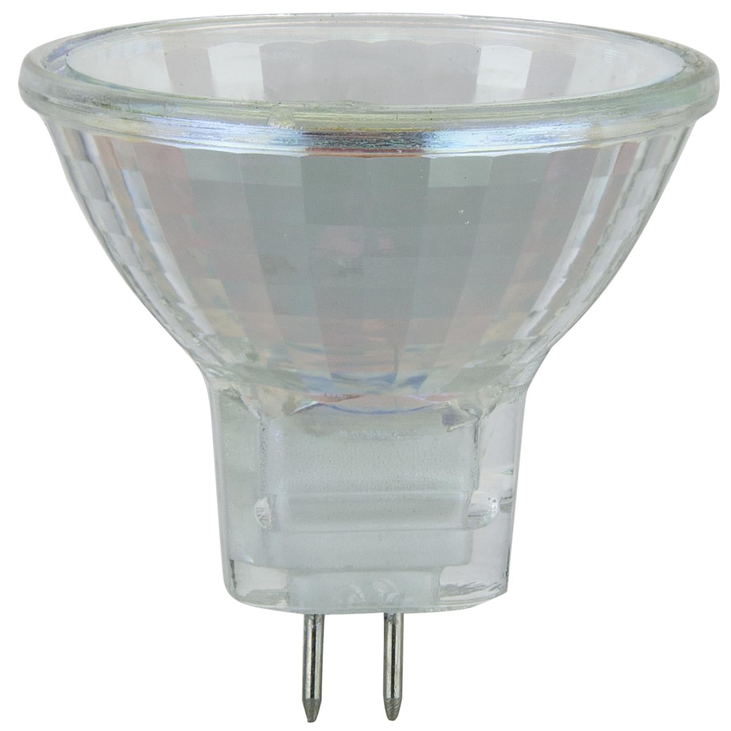 Sunlite 10 Watt, 30° Narrow Flood, MR11 Mini Reflector with Cover Guard, GU4 Base - Cheap-Us