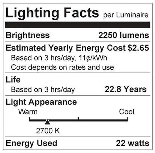 Luxrite LED A21 Light Bulb, E26 - Medium Base, 22W, 2700K - Warm White, 2550 Lumens, 80 CRI, Frost Finish, Dimmable, Pack of 4 (LR21450) - Cheap-Us