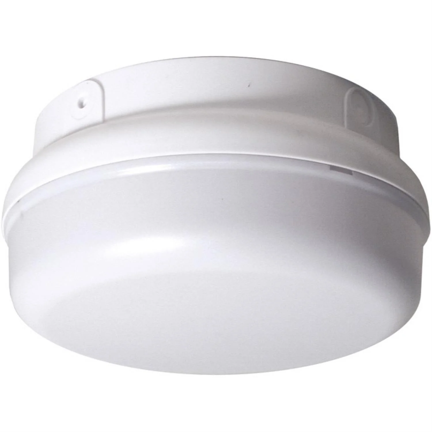 Sunlite Decorative Outdoor Energy Saving Protek Round Fixture, Black Finish, White Lens - Cheap-Us